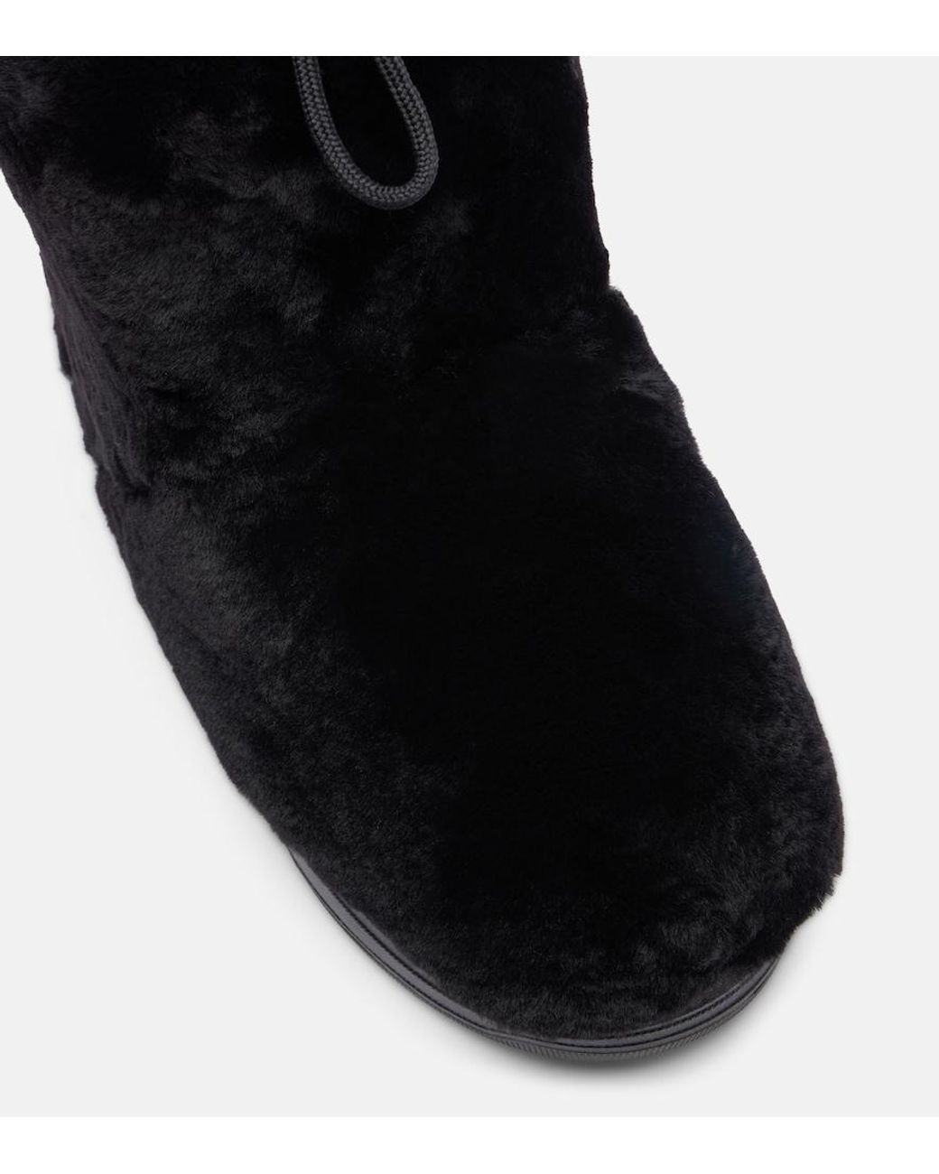 Bogner Black La Plagne Shearling Snow Boots