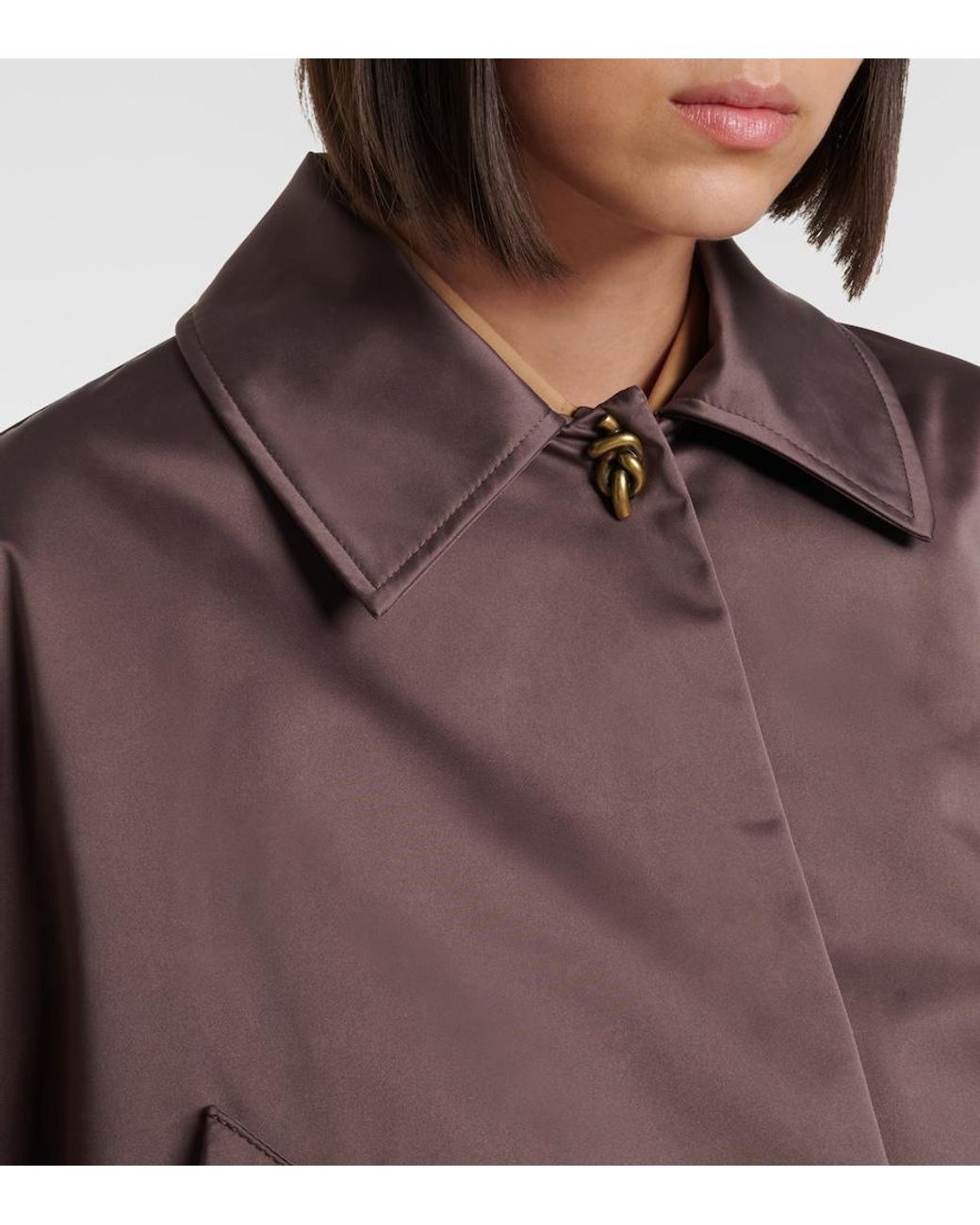 Moncler Brown Chevreuil Hooded Blouson Jacket