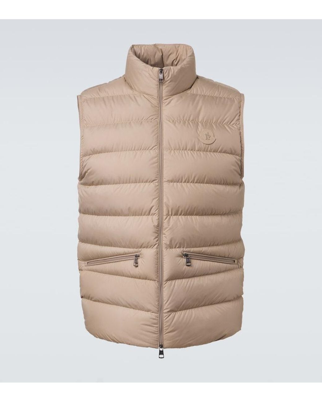 Moncler Natural Treompan Down Vest for men
