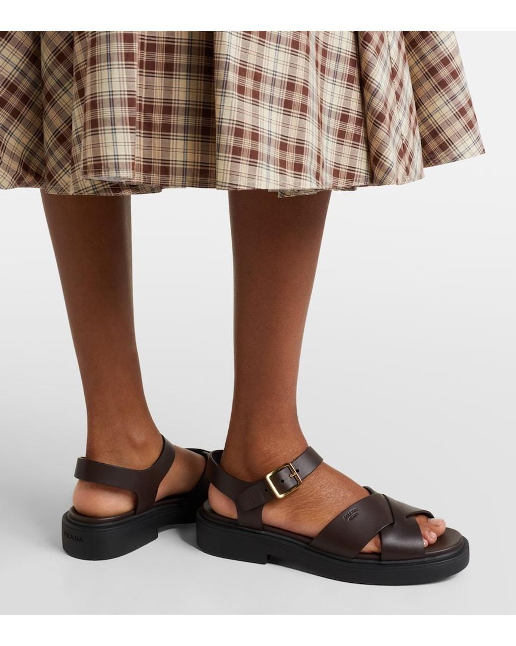 Sandali di Prada in Black