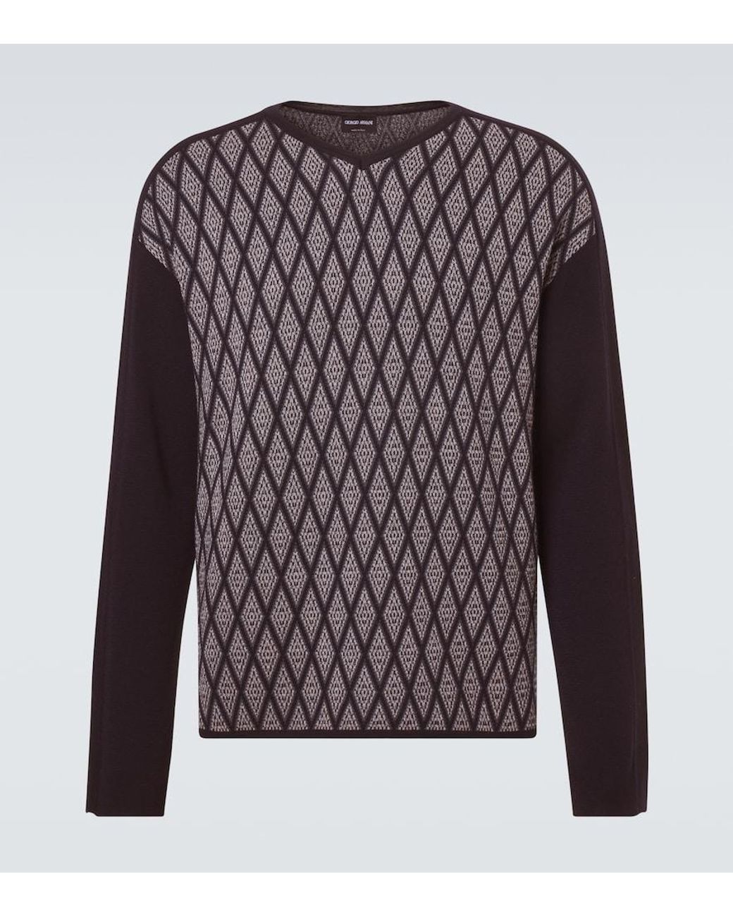 Pullover di Giorgio Armani in Blue da Uomo
