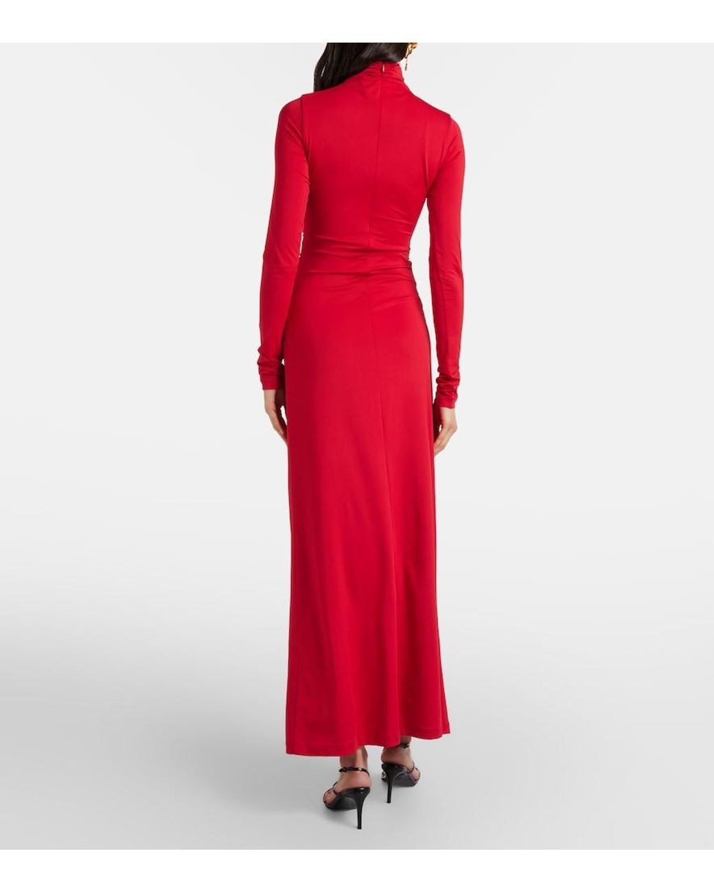 Altuzarra Red Jazmina Maxi Dress