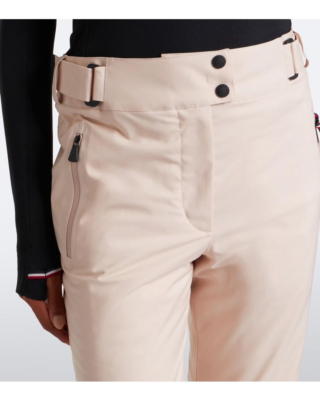 Moncler Natural Technical Ski Pants
