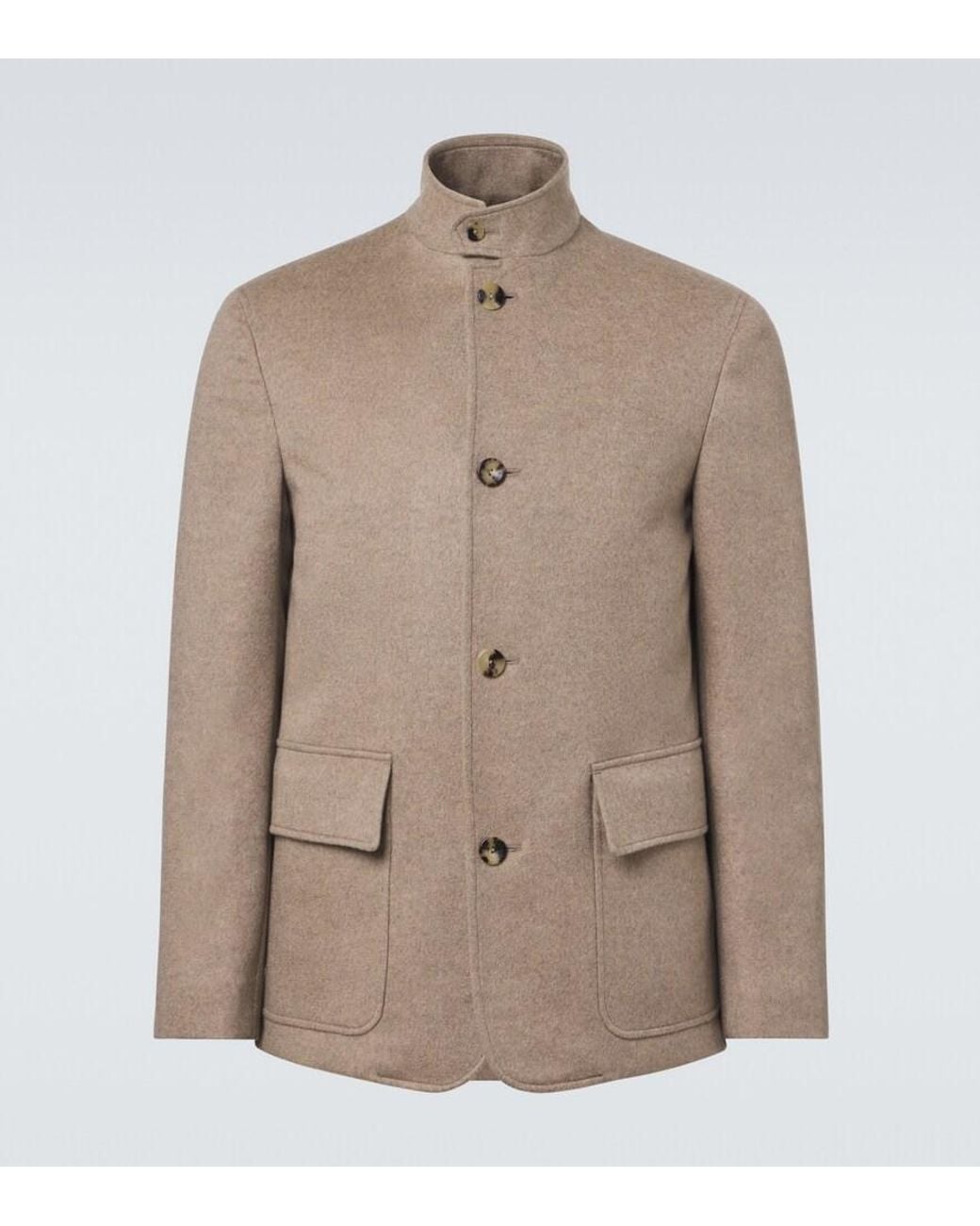 Agnona Natural Cashmere Jacket for men