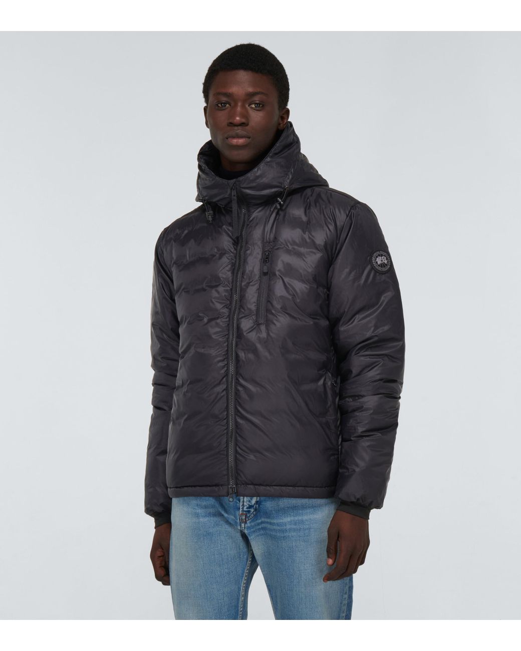 Canada Goose Black Label Lodge Hoody Jacket for Men | Lyst