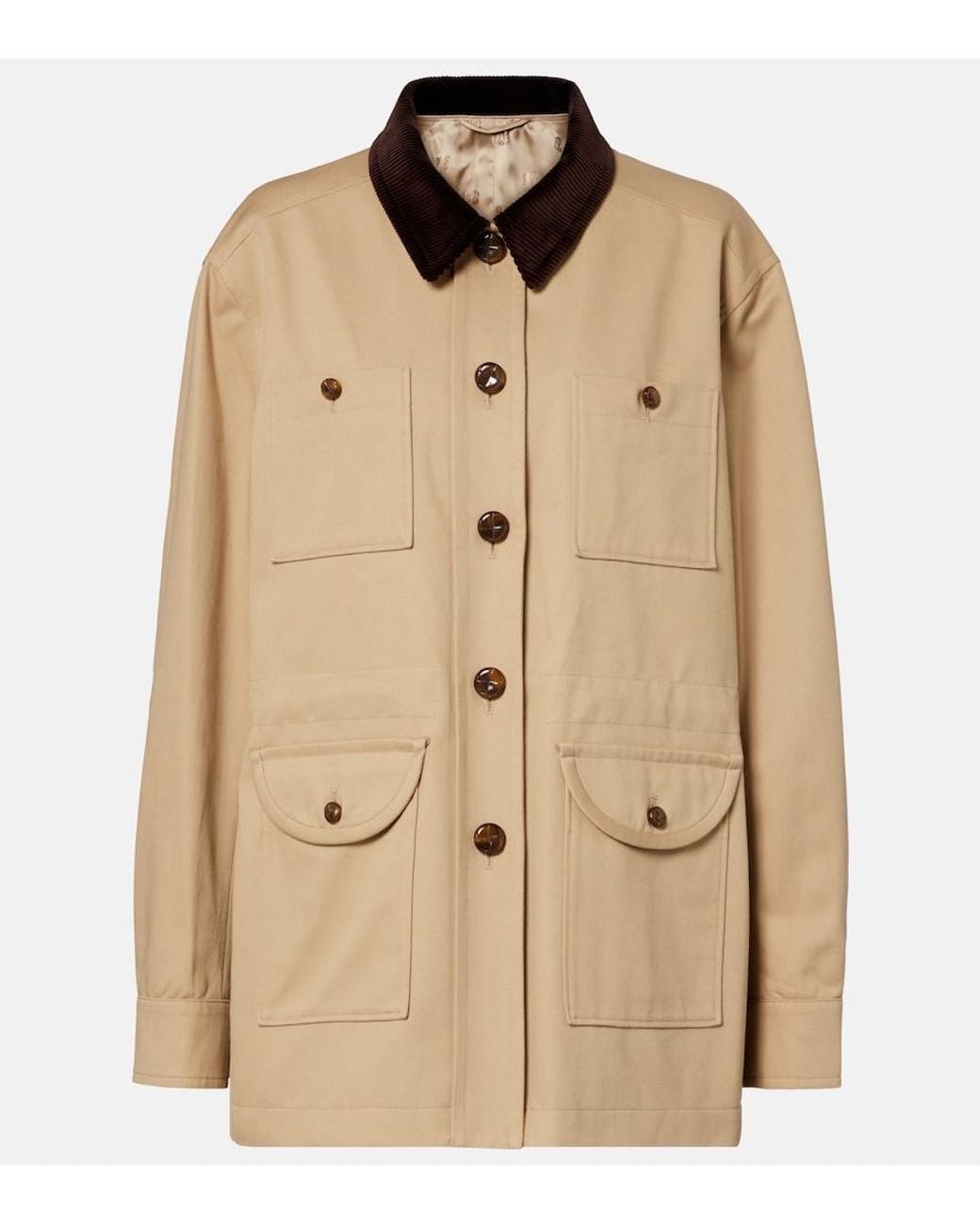 Blazé Milano Natural Lokai Cotton Canvas Jacket