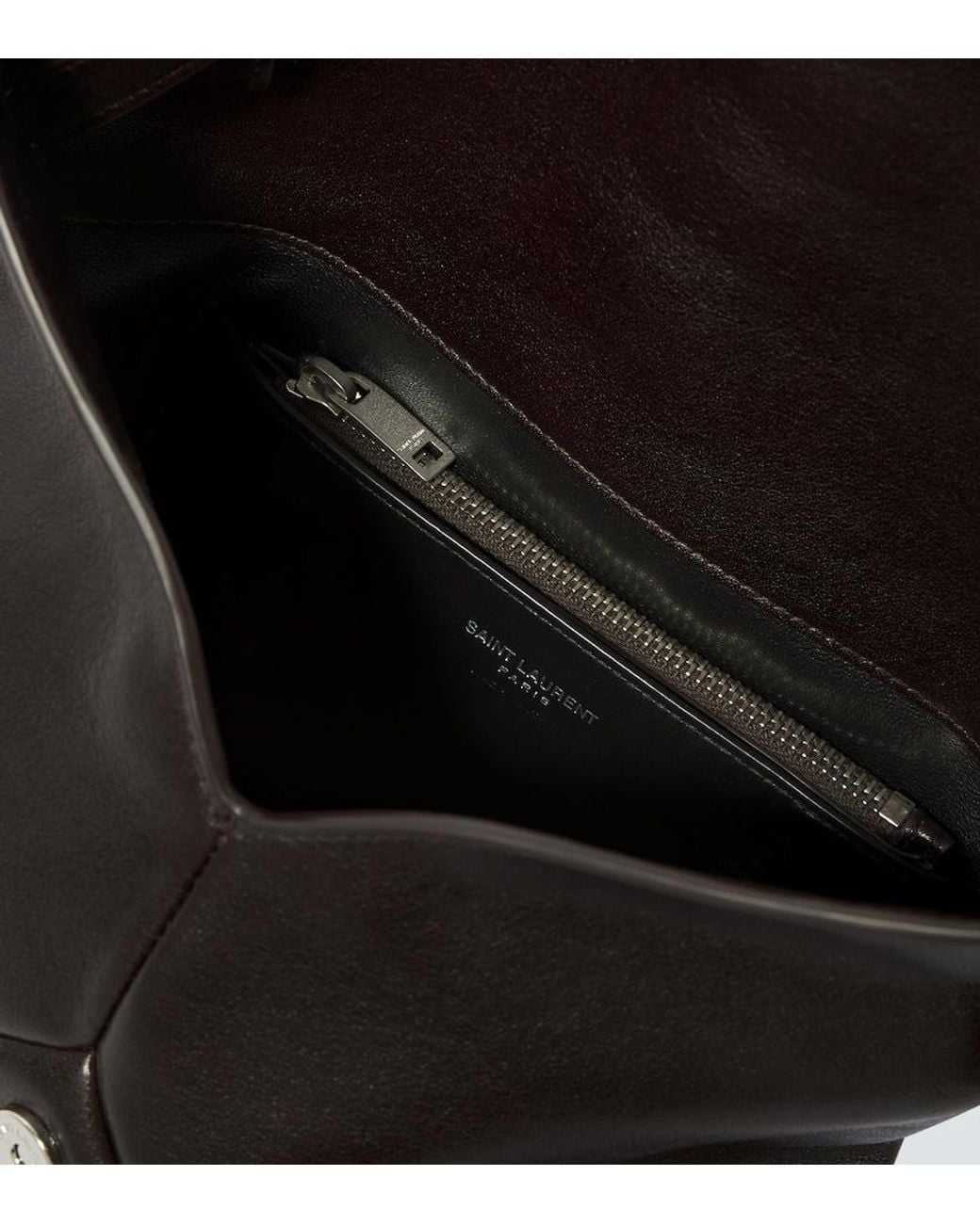 Borsa A Tracolla Cassandre Envelope di Saint Laurent in Black da Uomo
