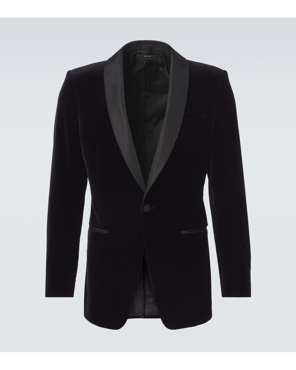 Tom Ford Black Velvet Suit Jacket for men