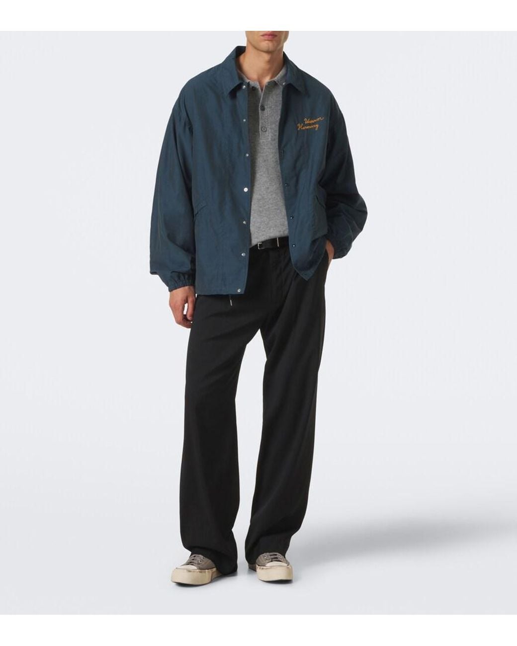 Visvim Brown Skagway Canvas Sneakers for men