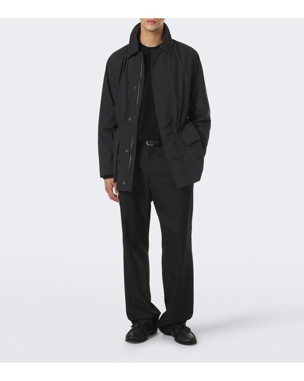 Saman Amel Black City Technical Jacket for men
