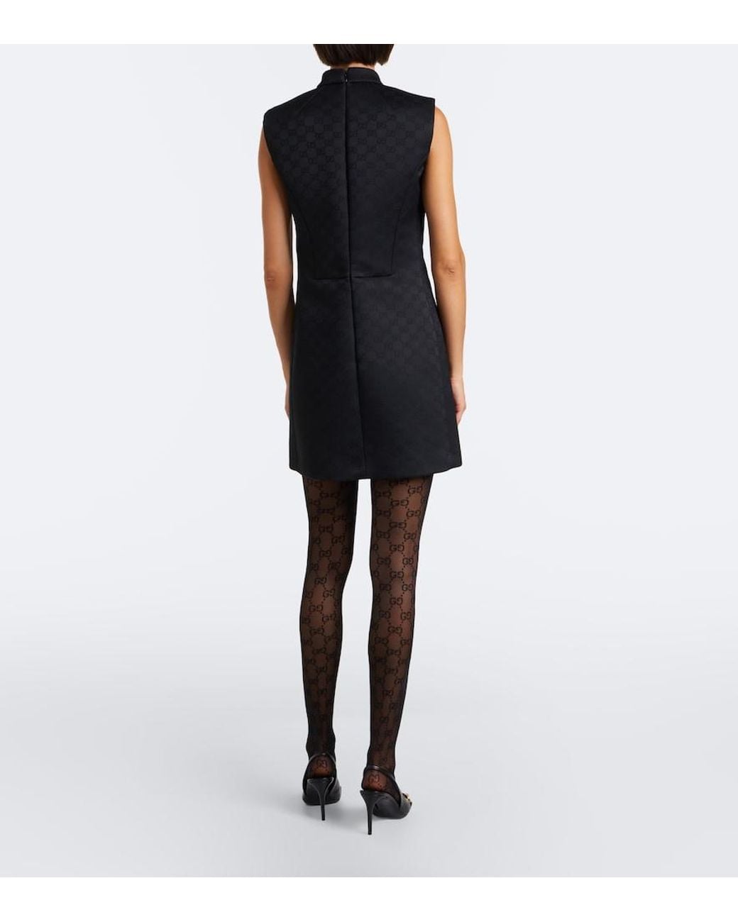 Gucci Gray Gg Tights