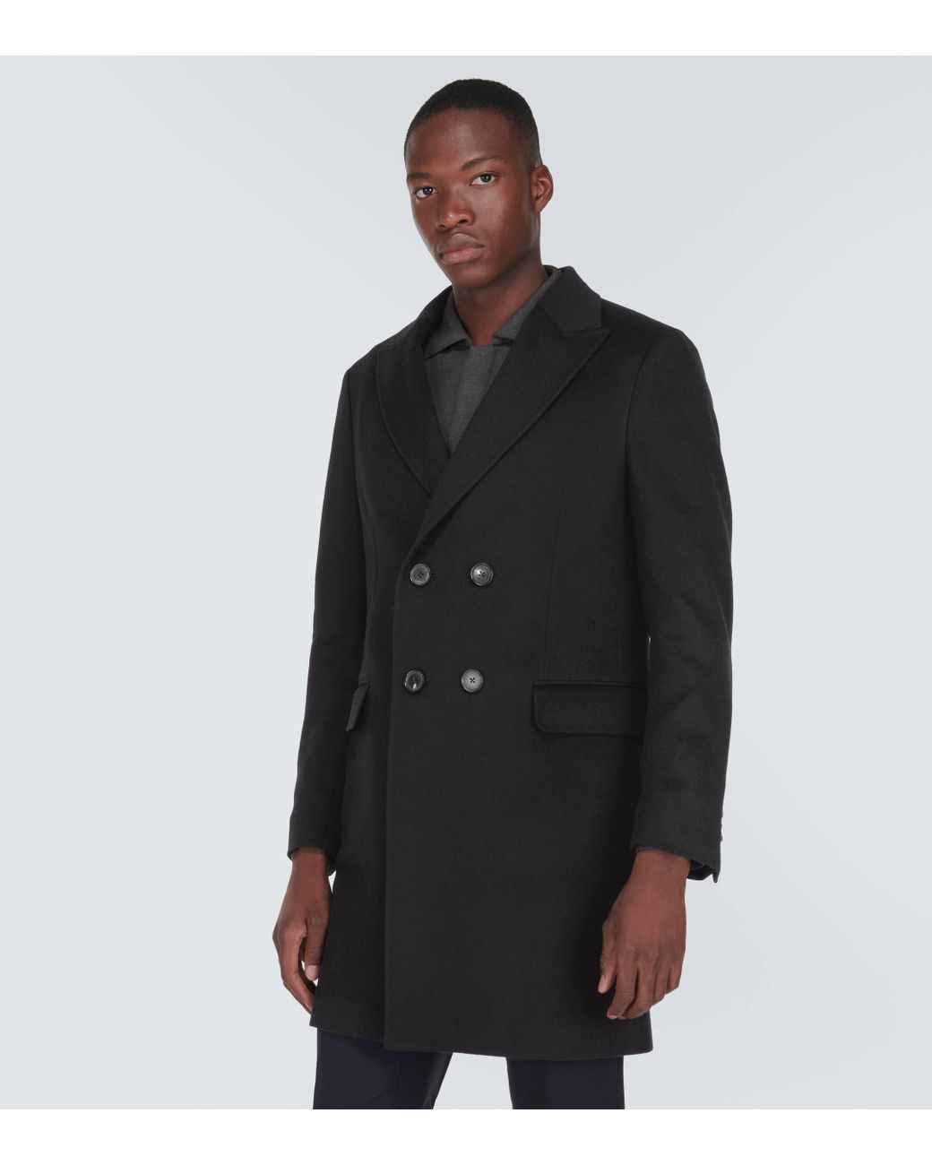 Ermenegildo zegna top wool coat