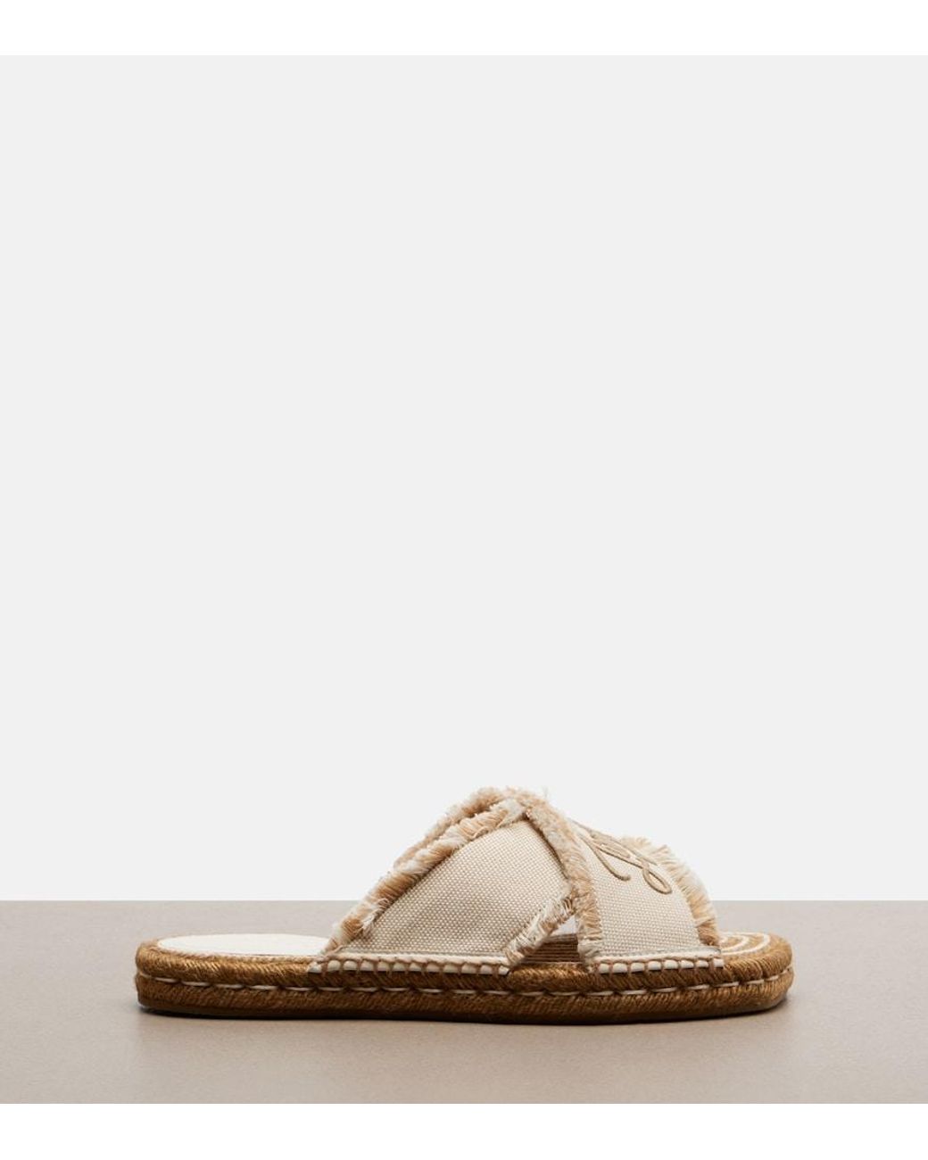 Jimmy Choo Natural Aciel Woven Espadrille Sandals