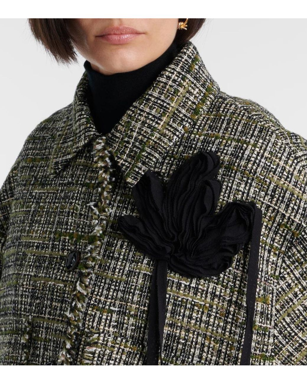 Giacca di Erdem in Green