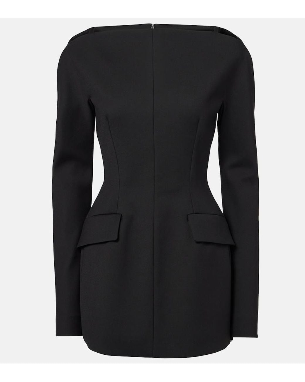Sportmax Black Dakar Minidress