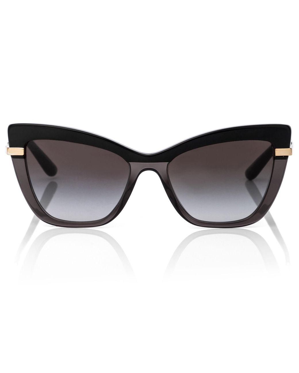 Dolce & Gabbana Cat-Eye-Sonnenbrille in Braun | Lyst DE