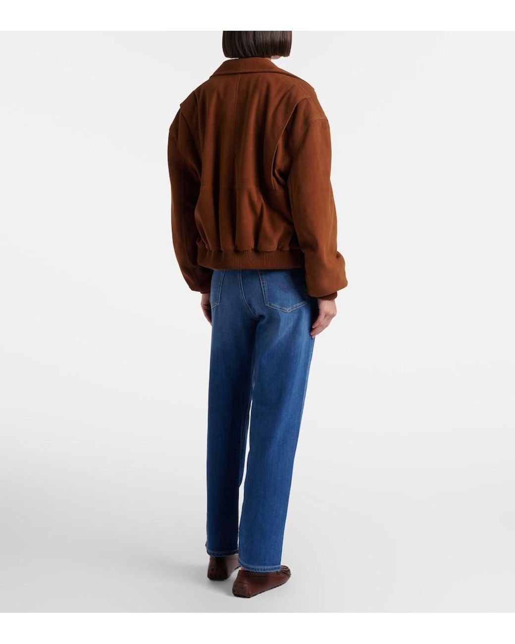 AG Jeans Blue Girlfriend Straight Jeans