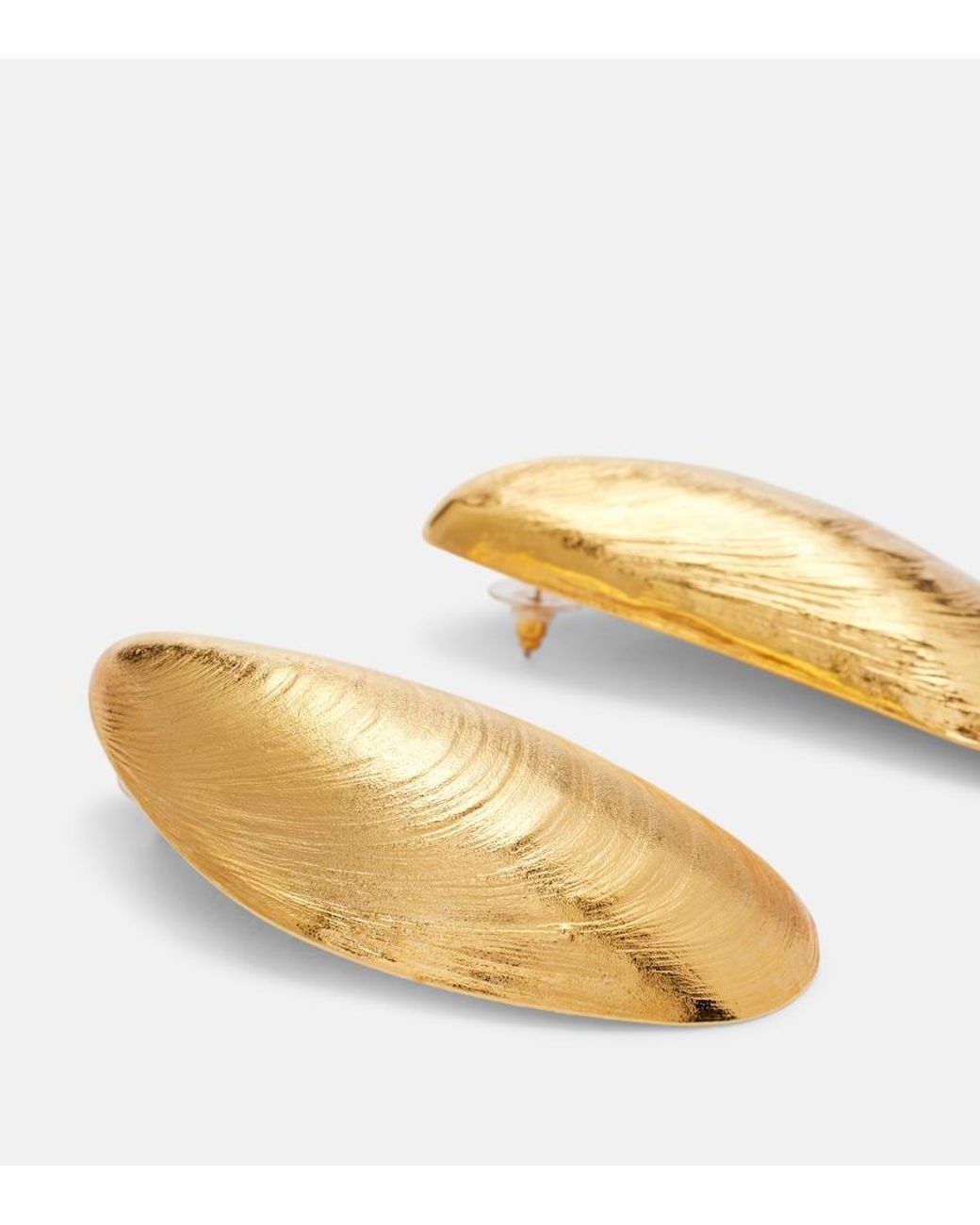 Jennifer Behr Metallic Wade-Plated Earrings