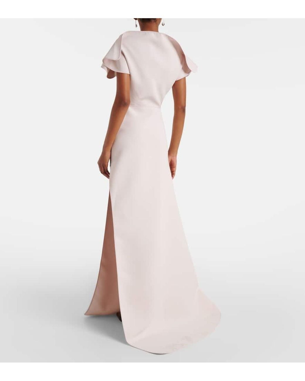 Maticevski White Robe Absolve