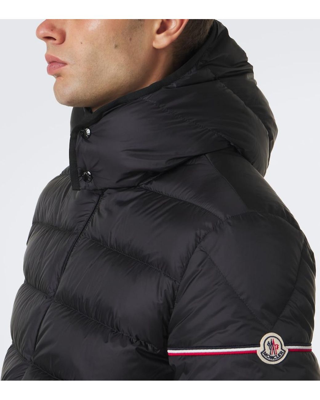 Moncler Black Ravenlock Down Jacket for men