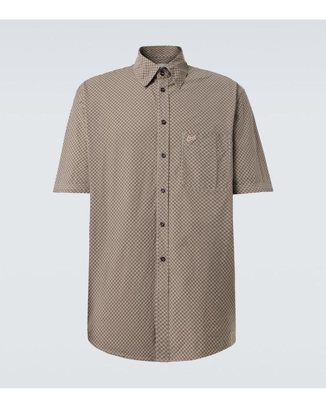 Camicia di ERL in Natural da Uomo