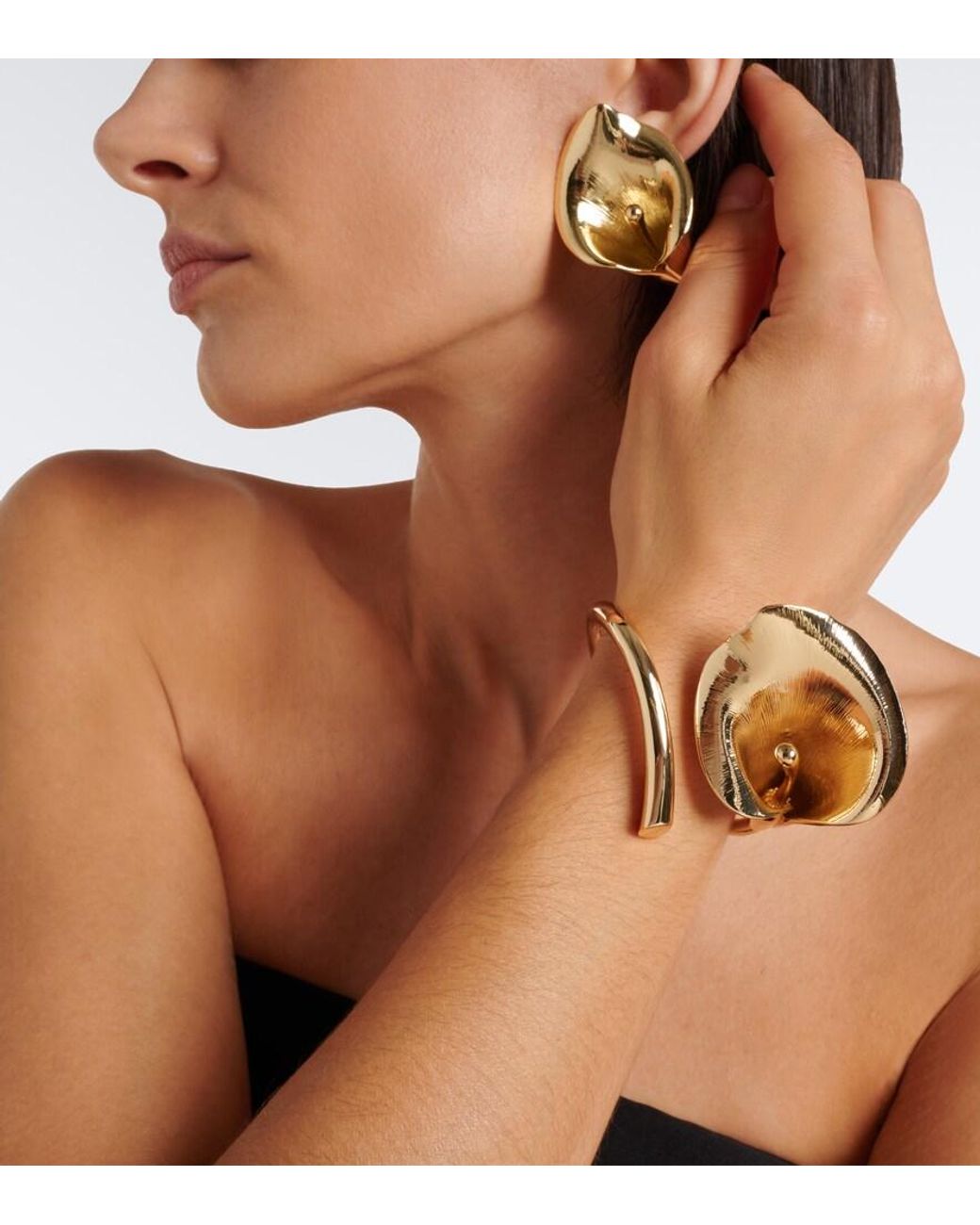 Carolina Herrera Metallic Armreif