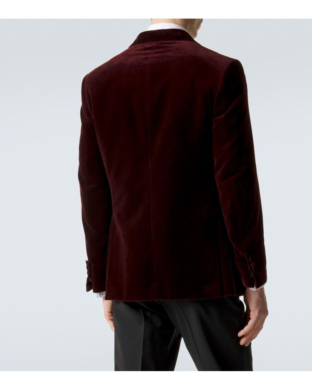 Brioni Purple Virgilio Cotton Blazer for men