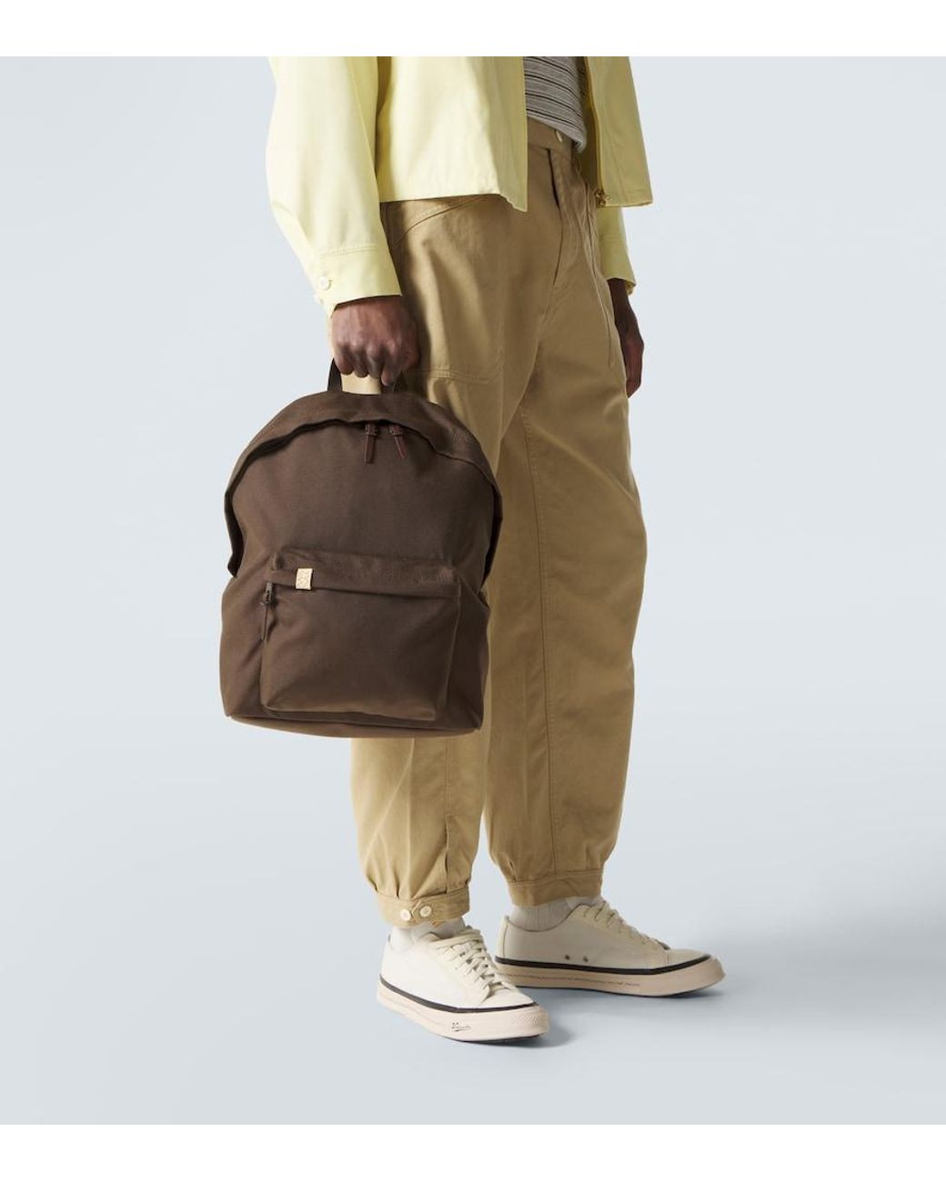 Visvim Brown Cordura Backpack for men