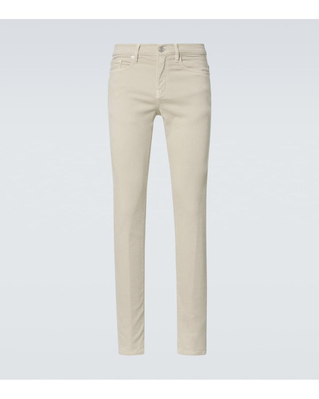 FRAME Natural High-Rise Slim Jeans for men