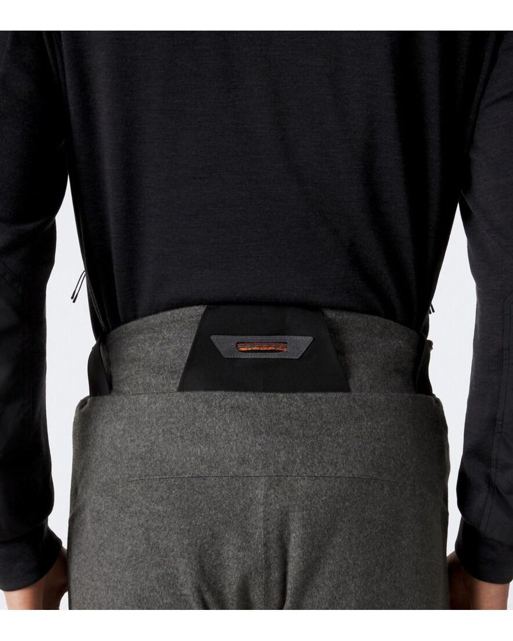 Sease Gray Indren Cashmere Straight Ski Pants for men