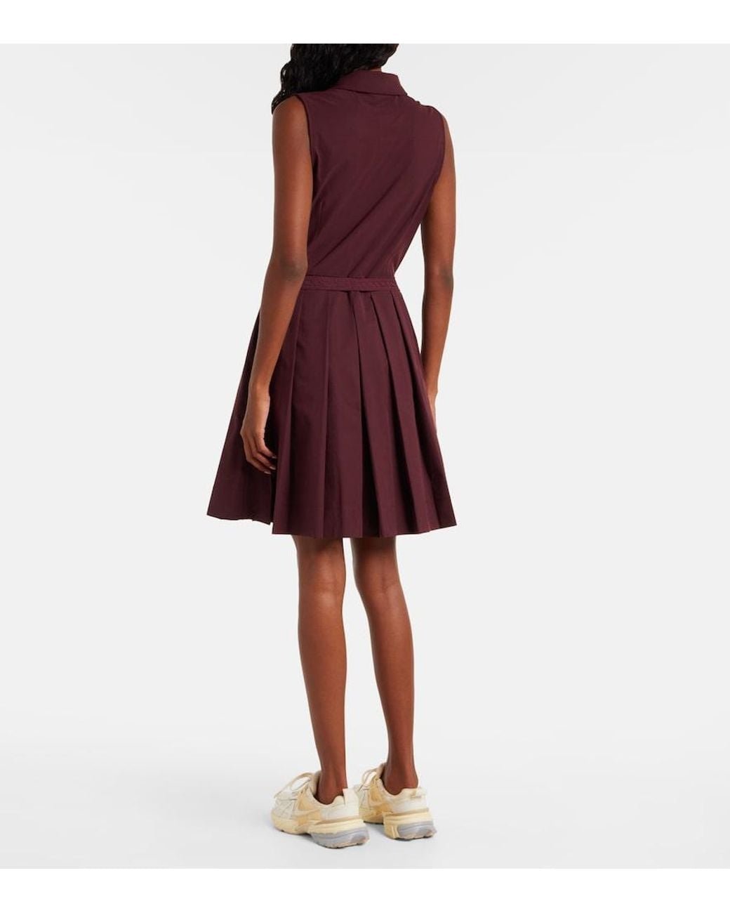 Tory Burch Purple Pleated Tennis Dress