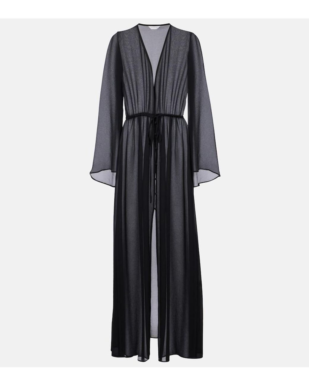 Alexandra Miro Black Betty Sheer Kaftan