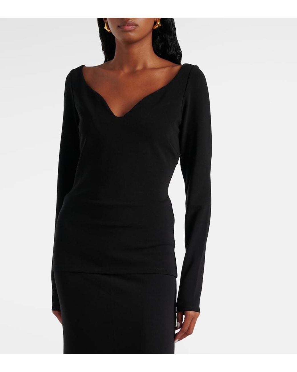 Dorothee Schumacher Black Soft Shape Top