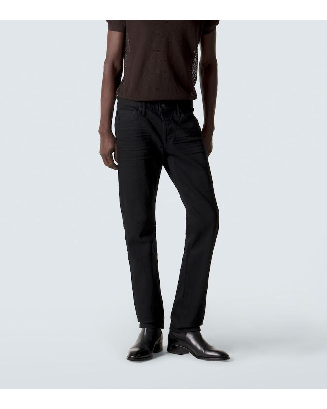 Tom Ford Black Slim Jeans for men