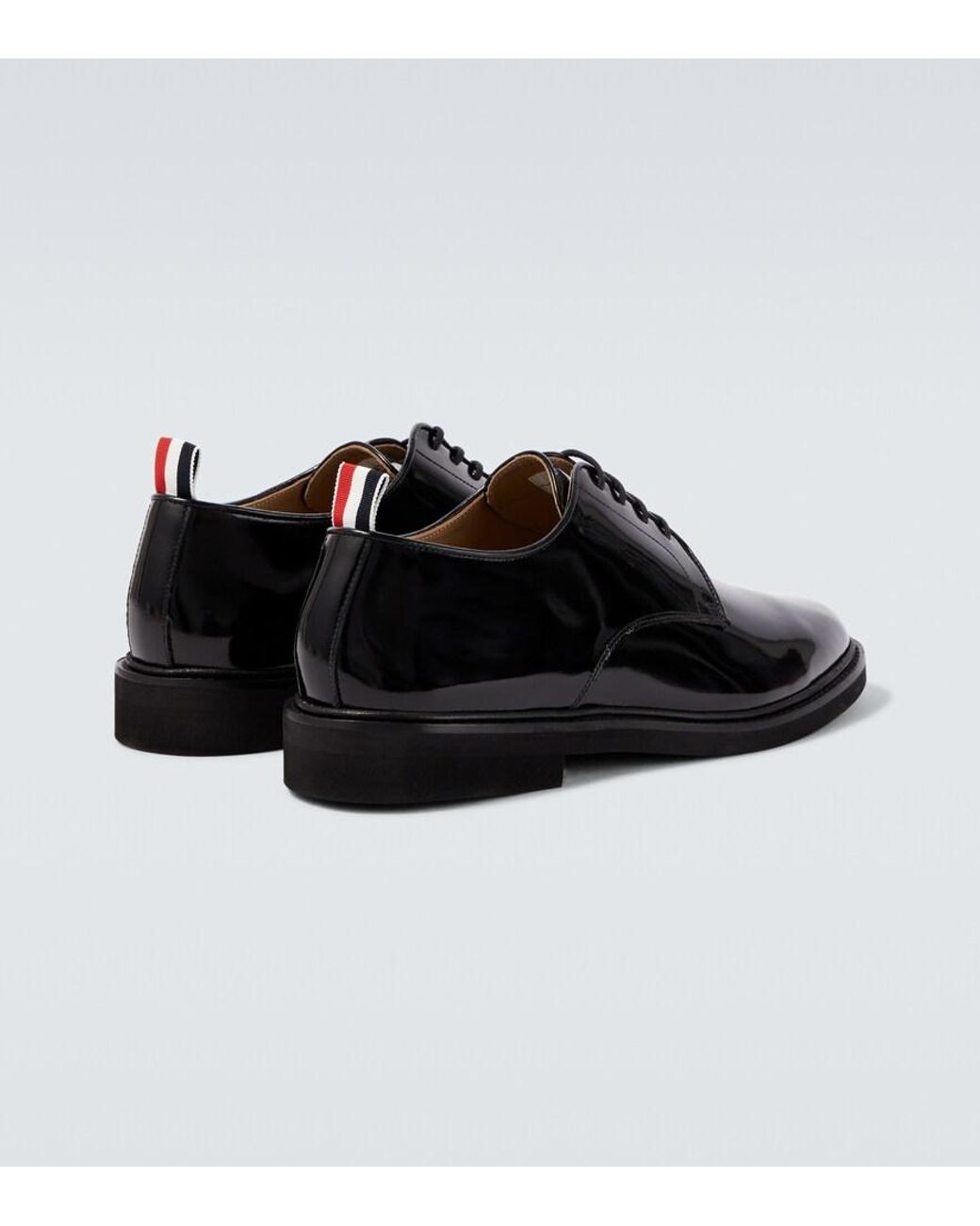 Stringate Derby di Thom Browne in Black da Uomo