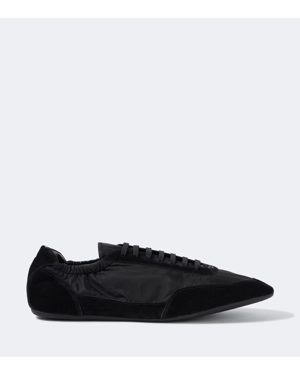 Prada Sneakers Collapse Aus Re-Nylon Mit Veloursleder in Black für Herren