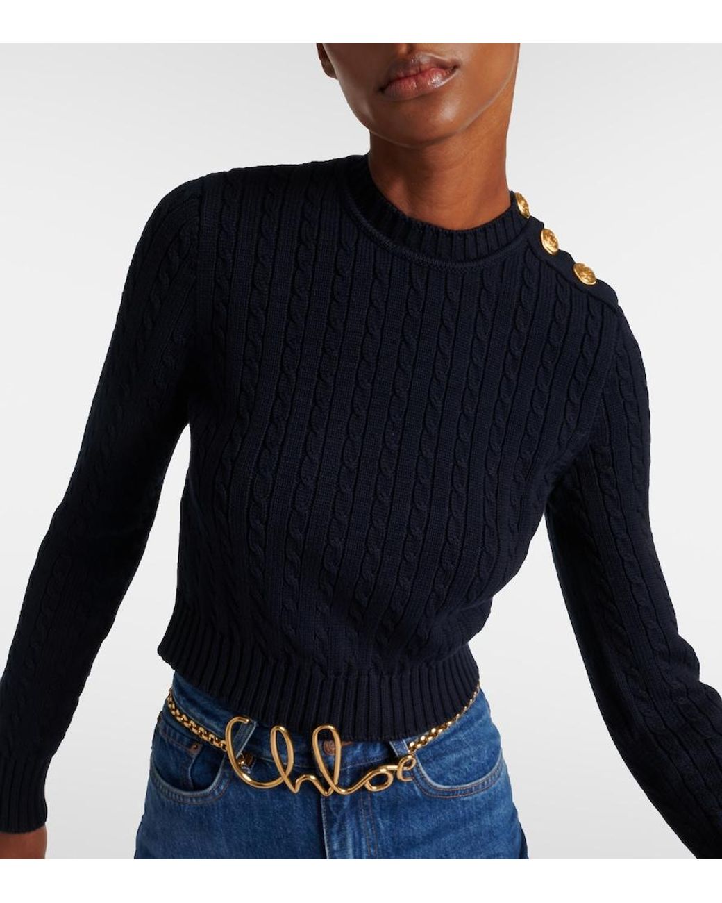 Chloé Blue Sweaters
