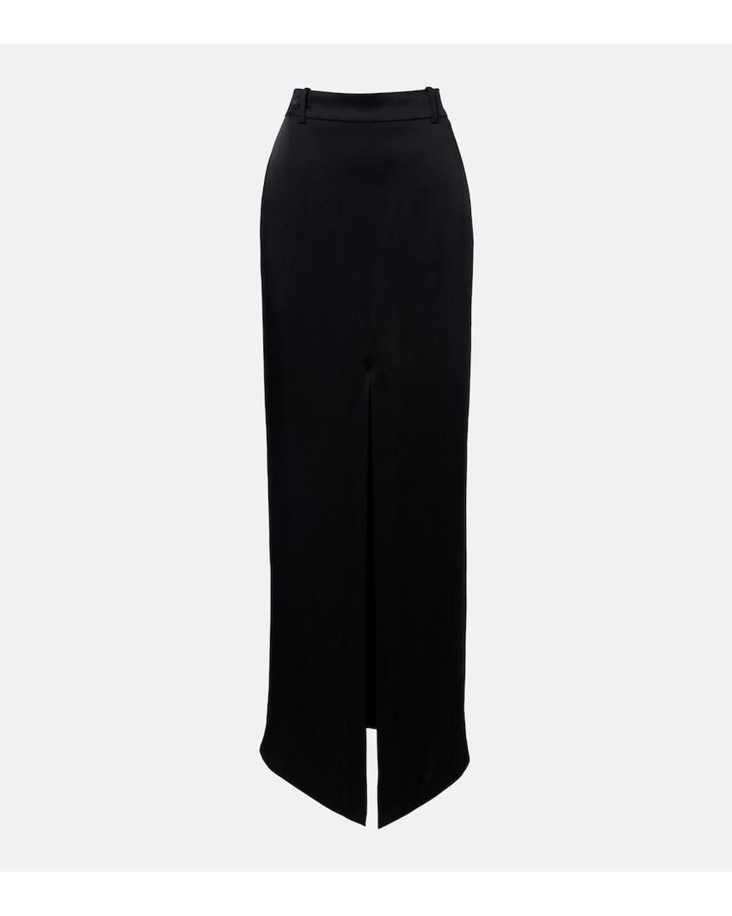 Tom Ford Black High-Rise Maxi Skirt