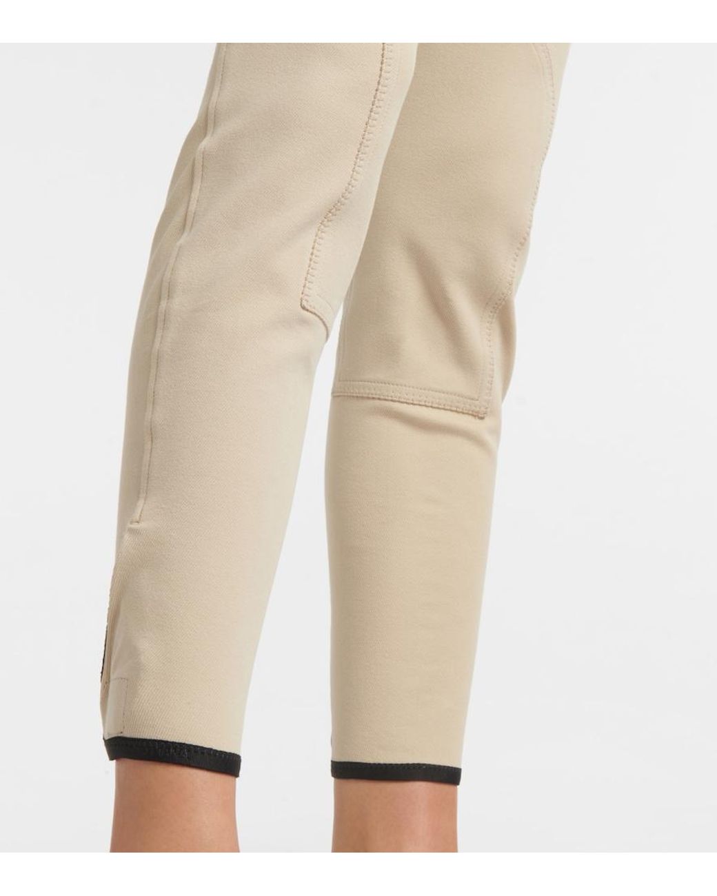 Loro Piana Natural Doris Cotton-Blend Twill Slim Pants