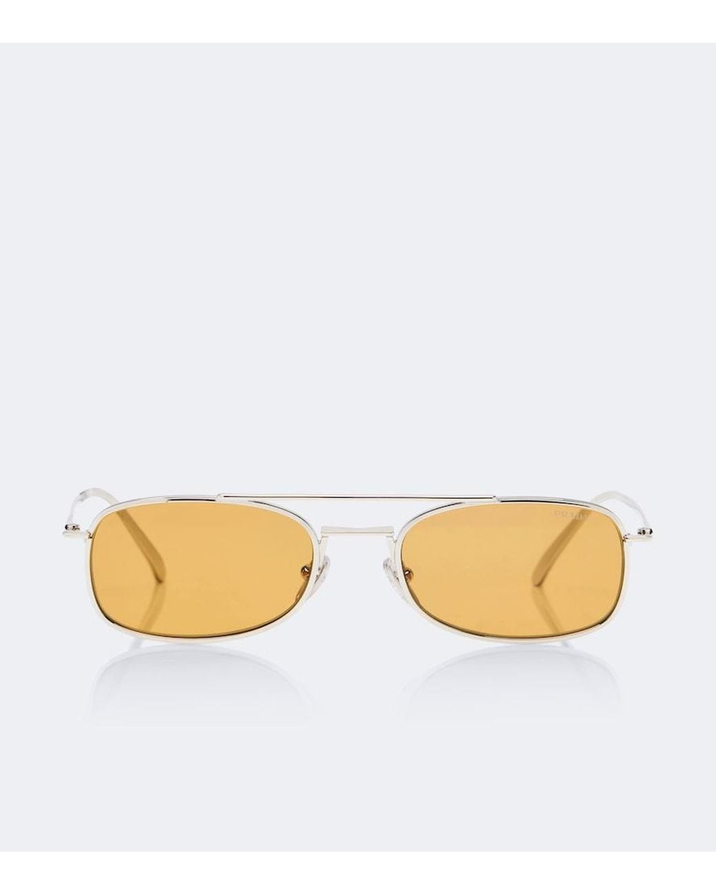 Prada Natural Wire Navigator Sunglasses