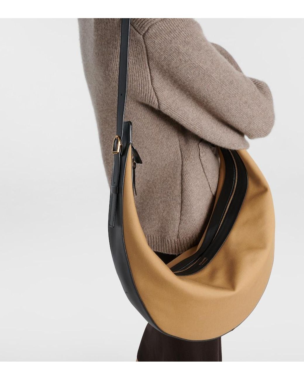 Khaite Metallic Augustina Canvas Tote Bag