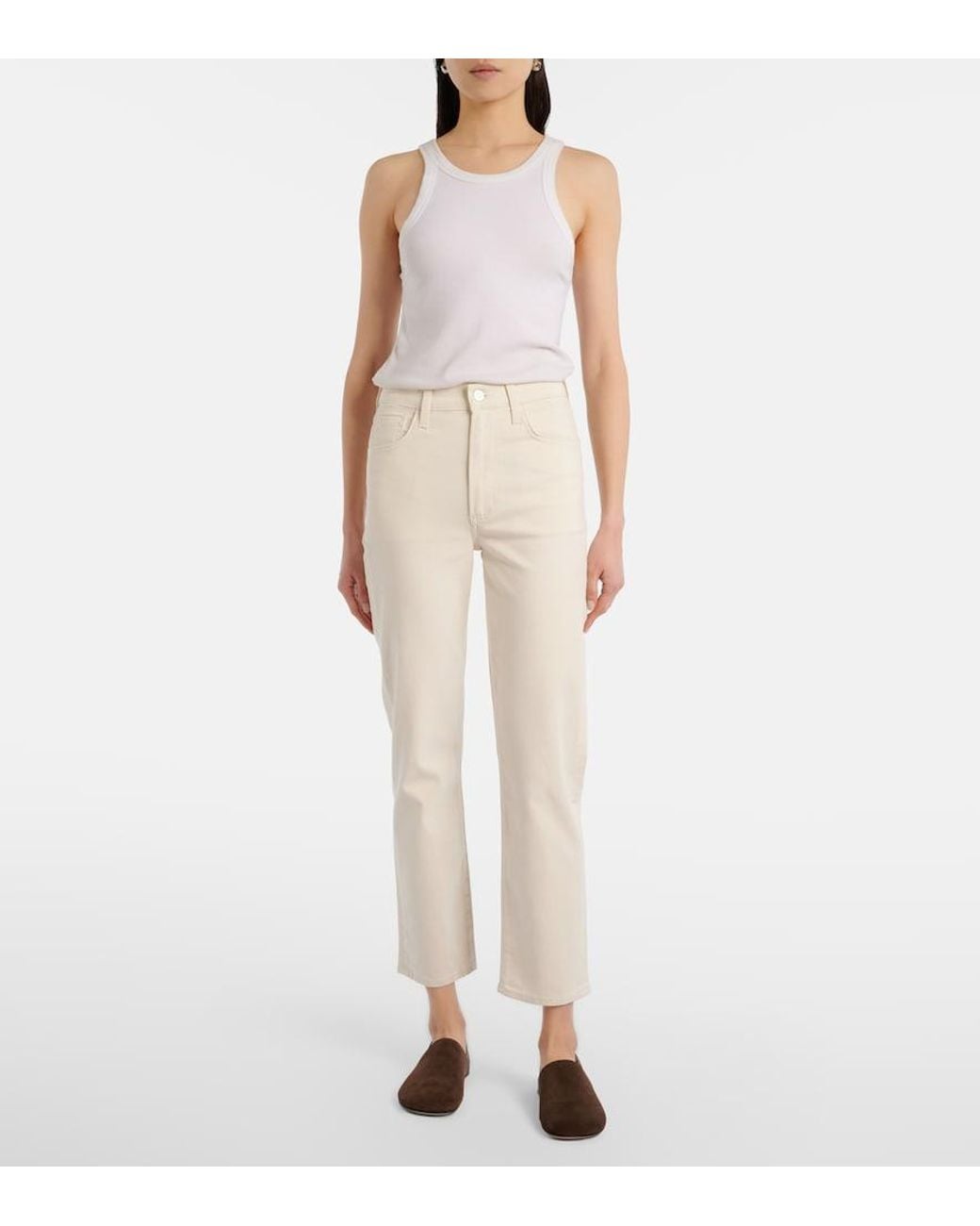 Citizens of Humanity White Caia Slim Jeans