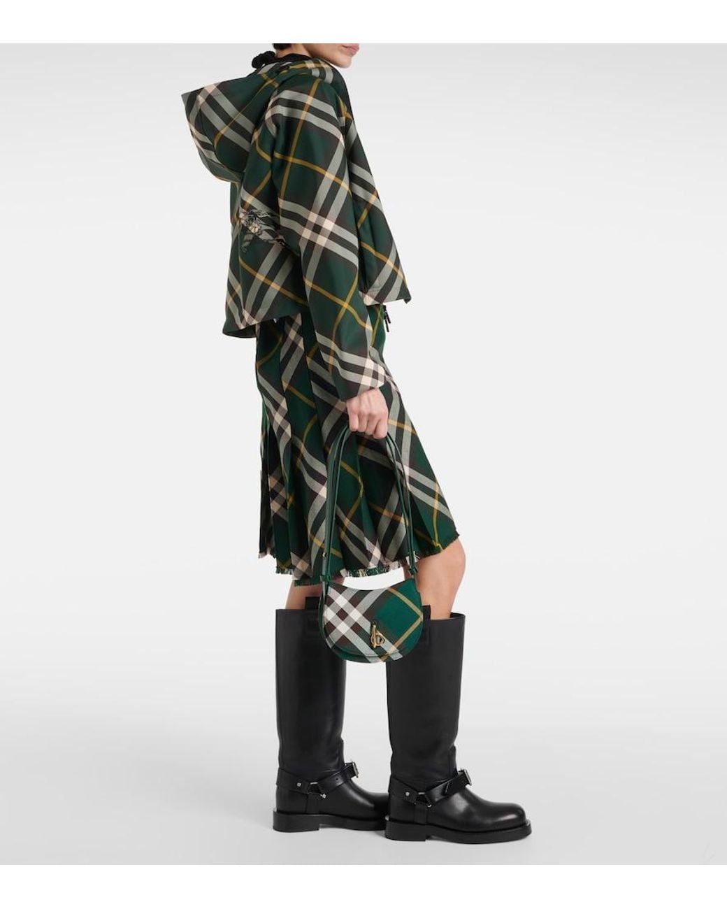 Burberry Green Rocking Horse Mini Shoulder Bag