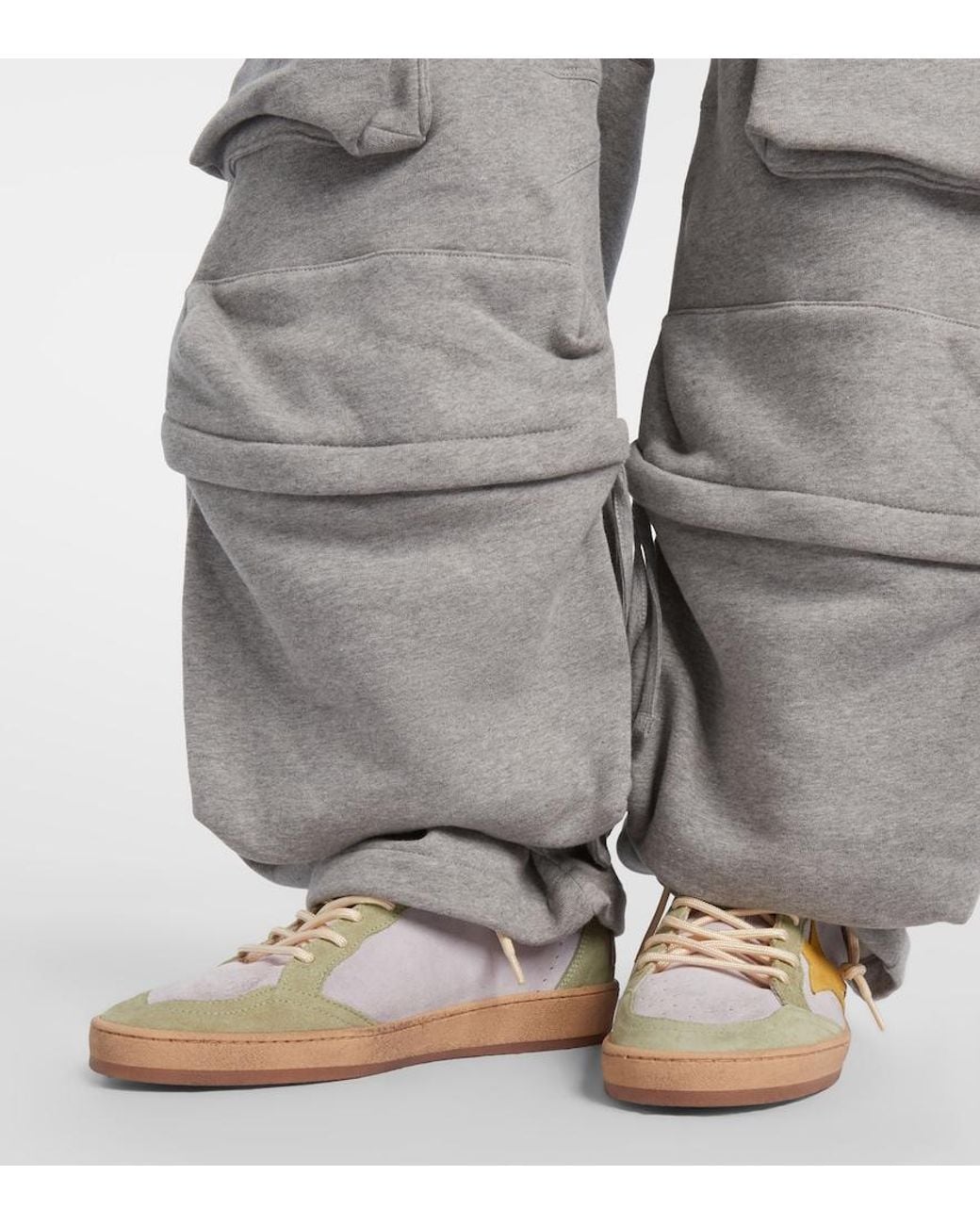 Golden Goose Deluxe Brand Metallic Ball Star Suede Sneakers