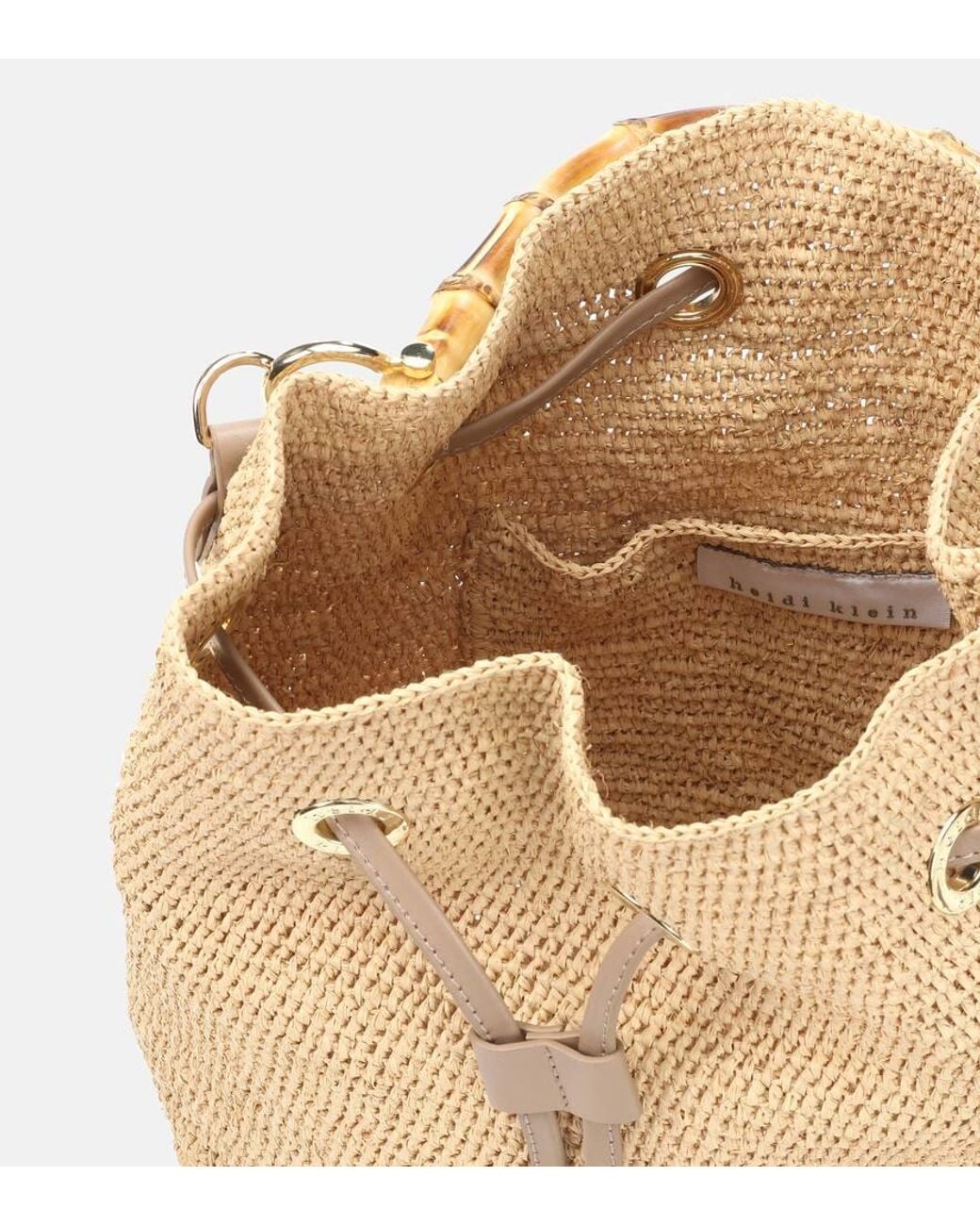 L'Appartement♦︎HEIDI  RAFFIA BAG(M) L'Appartement ◇HEIDI KLEIN Raffia Bag - メルカリ