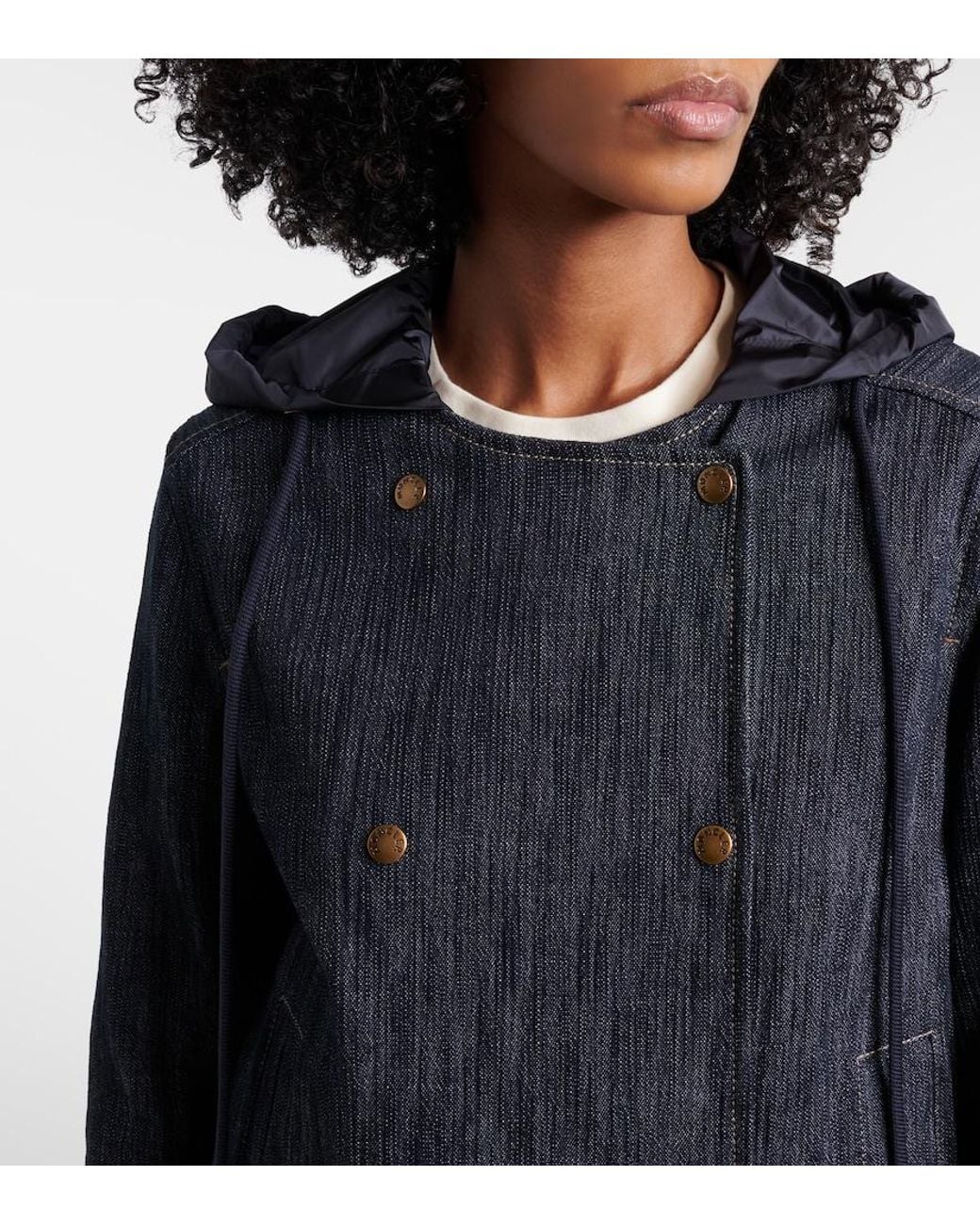 Moncler Blue Denim Jackets