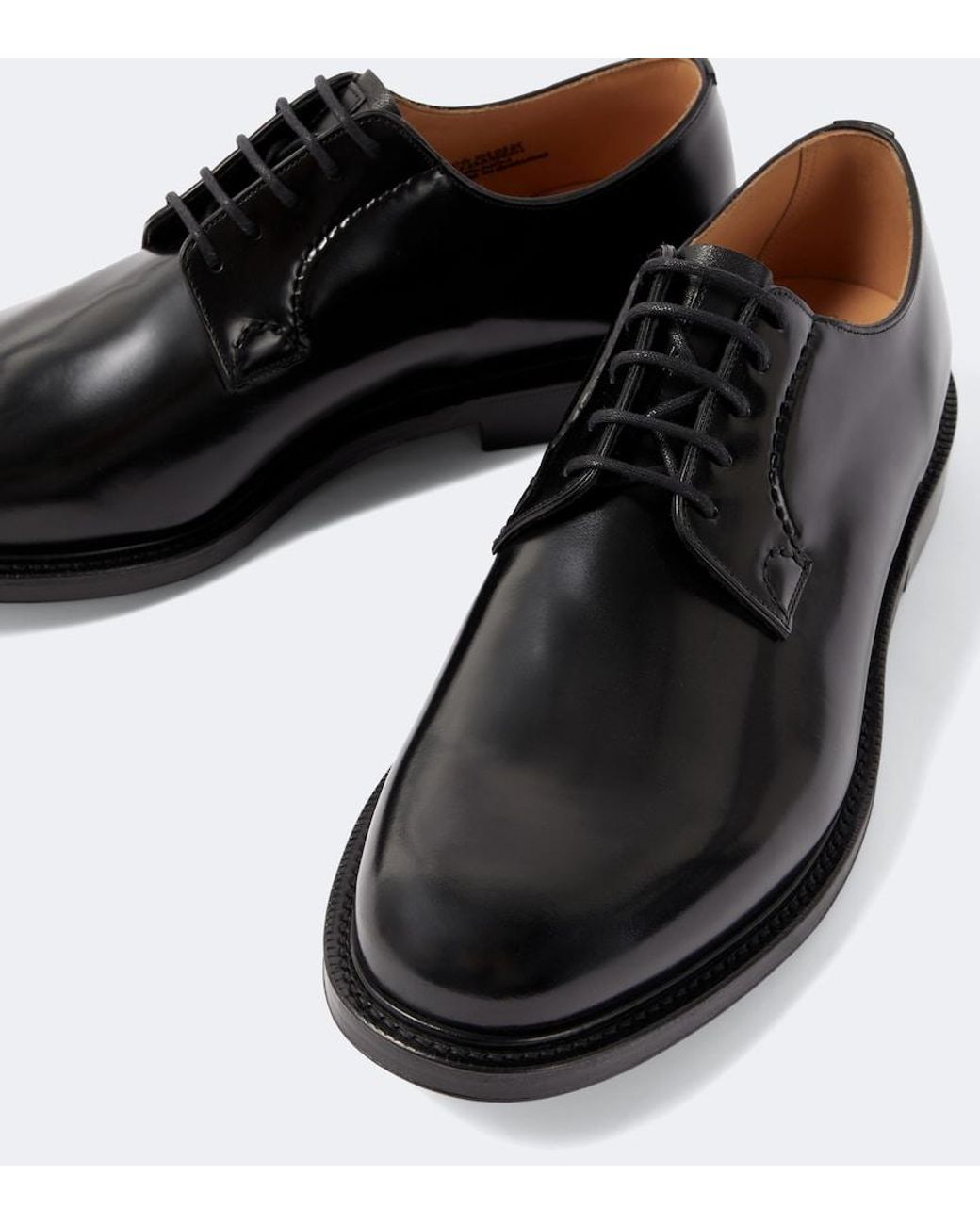 Church's Black Shannon Leather Derby Shoes for men