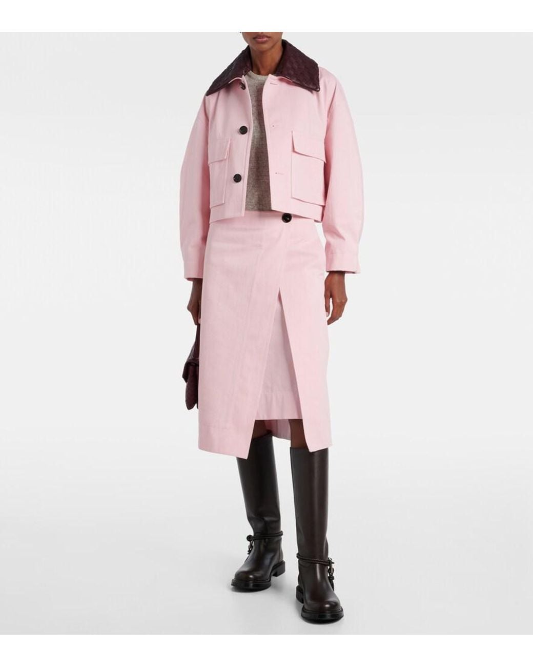 Bottega Veneta Black James Leather Knee-High Boots