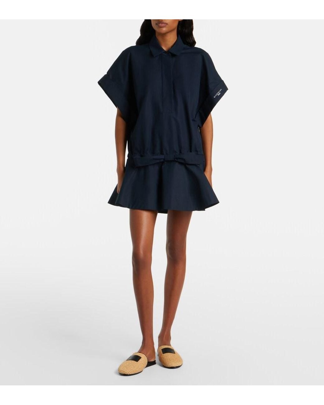 Givenchy Natural Slippers Label Mit Leder