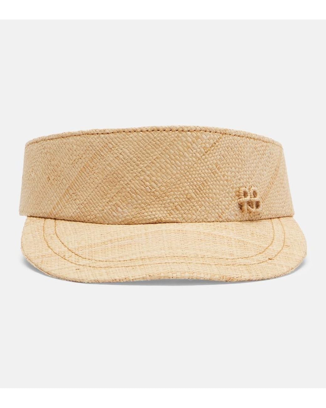 Ruslan Baginskiy Natural Cotton-Lined Straw Hat